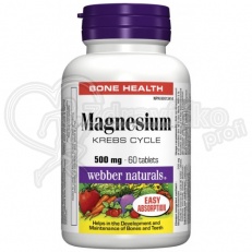 WEBBER Magnesium 500mg 60tbl.