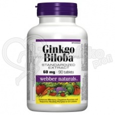 WEBBER Ginkgo Biloba 60mg 90cps.